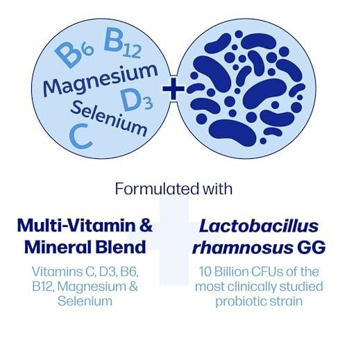 Culturelle Culturelle Daily Health 8-in-1 Probiotic and Multivitamin for Men - 30 Count - Naturally-Sourced Probiotics for Digestive Health & Immune Support, with Magnesium, Vitamin D3, Vitamin C, Vitamin B12