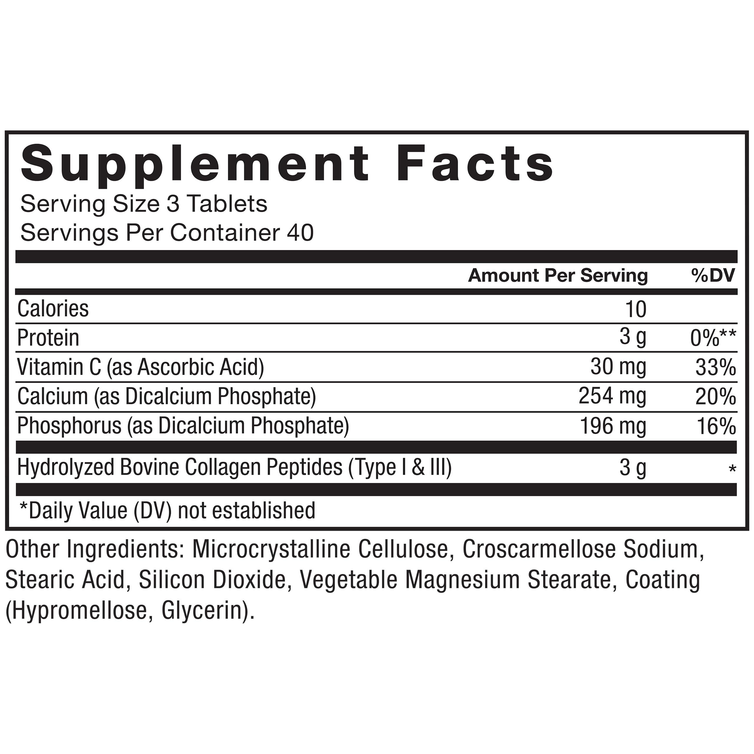 Force Factor FORCE FACTOR Collagen Peptides, Collagen for Women and Men Made with Hydrolyzed Bovine Collagen Type 1 & 3 for Healthy Hair, Skin, Nails, & Joints, Premium Quality, Non-GMO, 120 Collagen Pills