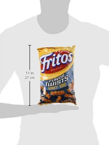 Fritos Fritos Twists Honey BBQ Flavored Corn Chips Bag, 9.25 Ounce