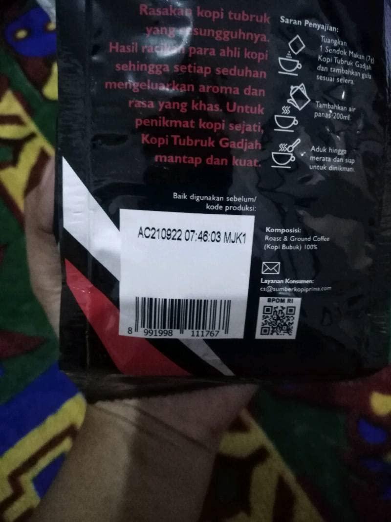 Kopi Gadjah Kopi Gadjah Ground Coffee, 150 Gram/5.07 oz