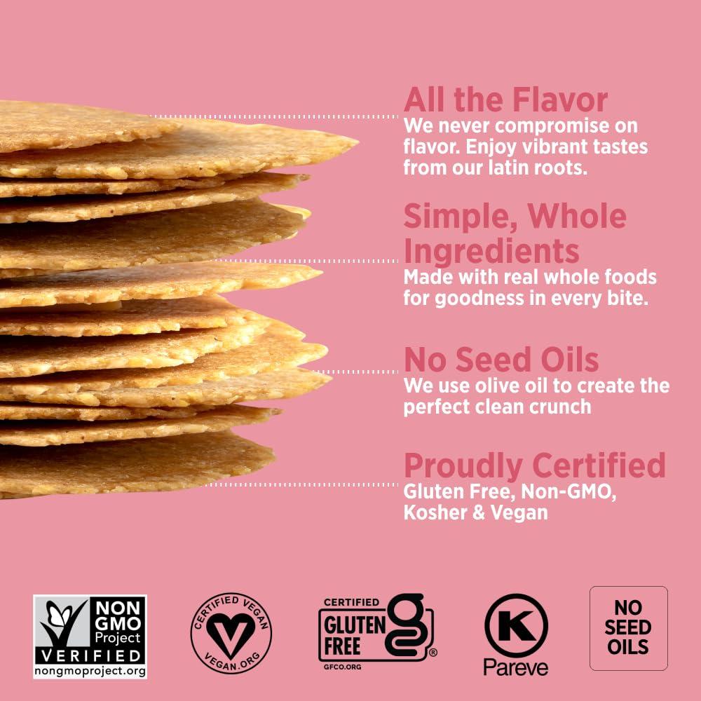 Craize Craize Guava Crisps | Gluten Free, Vegan, Kosher, Toasted Corn Crackers | 3 pack, 4 oz each