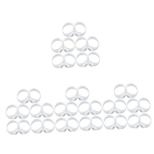 GLEAVI GLEAVI Toe Ring Magnet 20 Pairs Toe Ring Home Acupoint Covers Elastic Toe Cover Ring Versatile Acupoint Covers Practical Acupoint Ring Toe Magnetic Tool Travel Massage Elastic Band