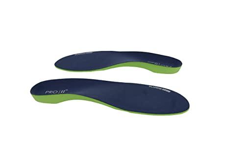 PRO 11 WELLBEING Orthotic Insoles Full Length with Arch Supports, Metatarsal and Heel Cushion for Plantar Fasciitis Treatment (5/6.5 UK)