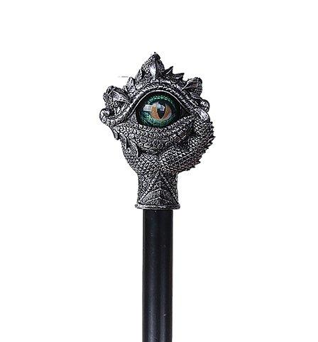 Pacific Giftware Pacific Giftware Medieval Fantasy Dragon Ocular Eye Swaggering Cane Cosplay Stick Walking Cane 38L