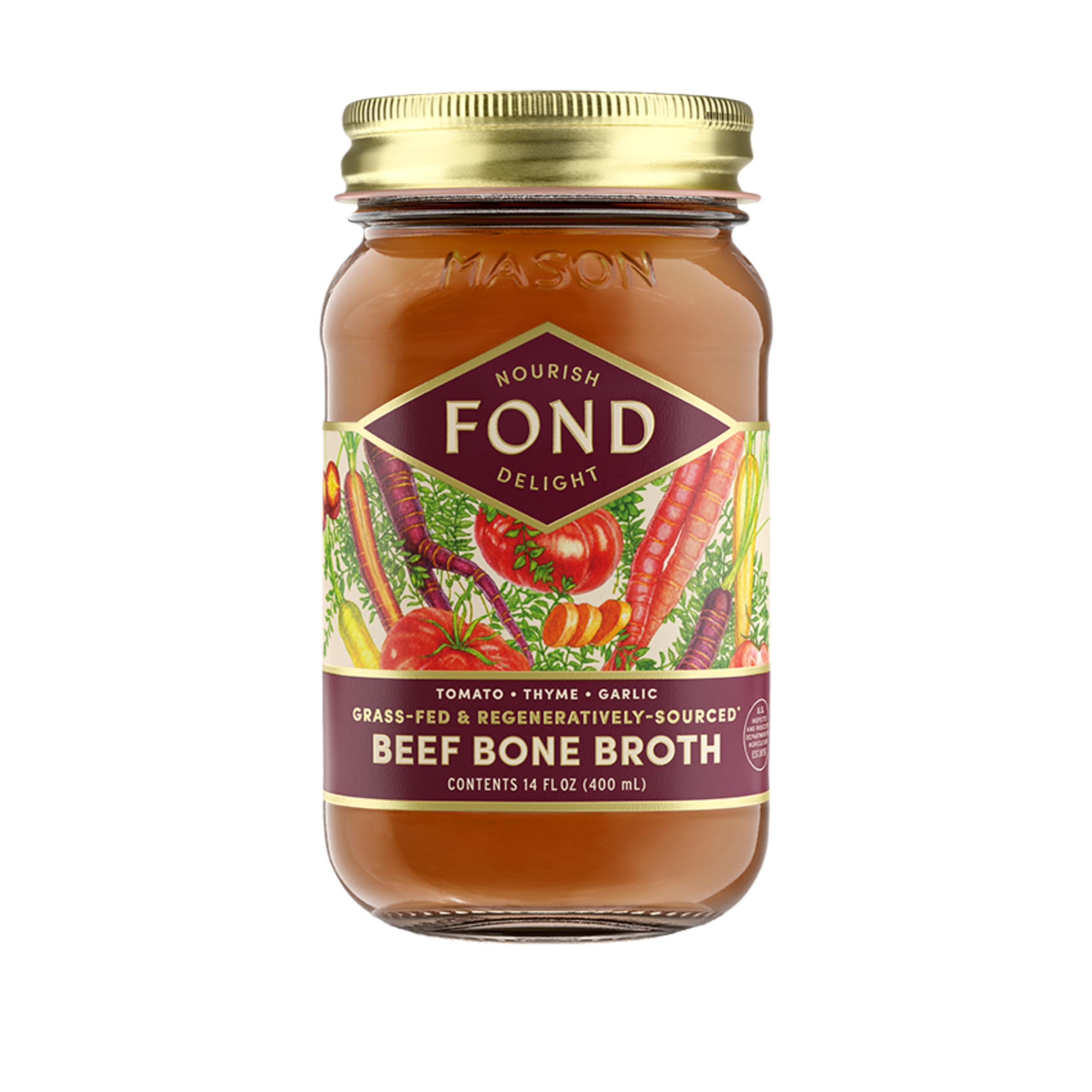 FOND NOURISH DELIGHT FOND Grassfed Beef Bone Broth Variety Pack