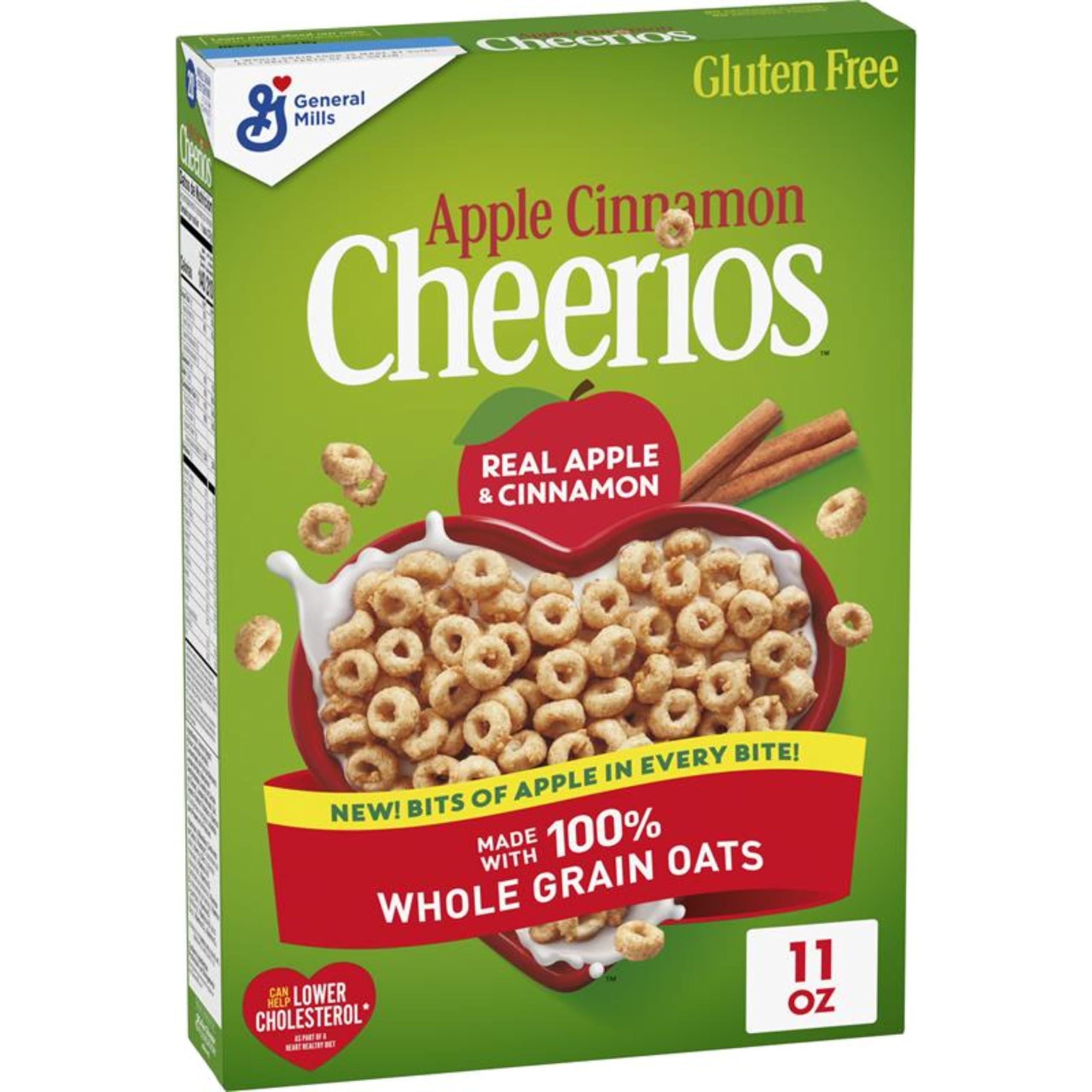 General Mills General Mills Apple Cinnamon Cheerios Cereal, Gluten Free , 11 oz