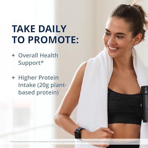 Metagenics Metagenics Perfect Protein Pea & Rice - Featuring OptiProtein, a Balanced Combination of Proprietary Pea and Rice Protein with Added BCAAs - Vanilla Flavor - 30 Servings - 39.15 Oz