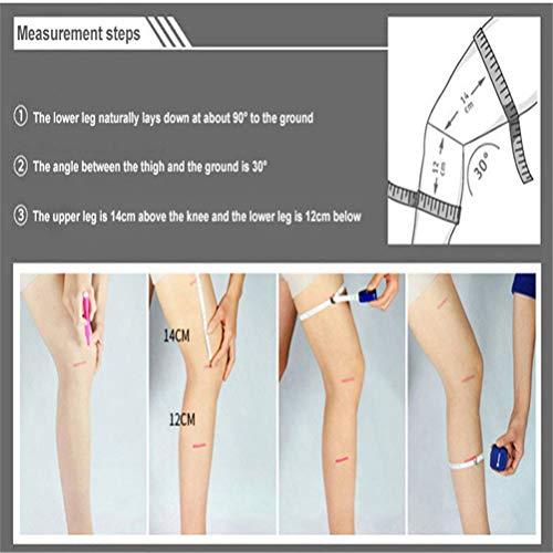 N/ A Knee Brace, Compression Knee Sleeve with Adjustable Strap for Pain Relief, Meniscus Tear, Arthritis, ACL, MCL, Quick Recovery - Knee Support for Running, Basketball, Crossfit