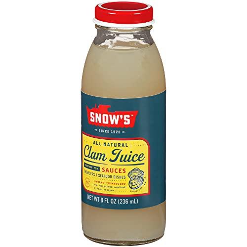 Bumble Bee Snow\'s All Natural Clam Juice, 8 Fl Oz (Pack of 2)