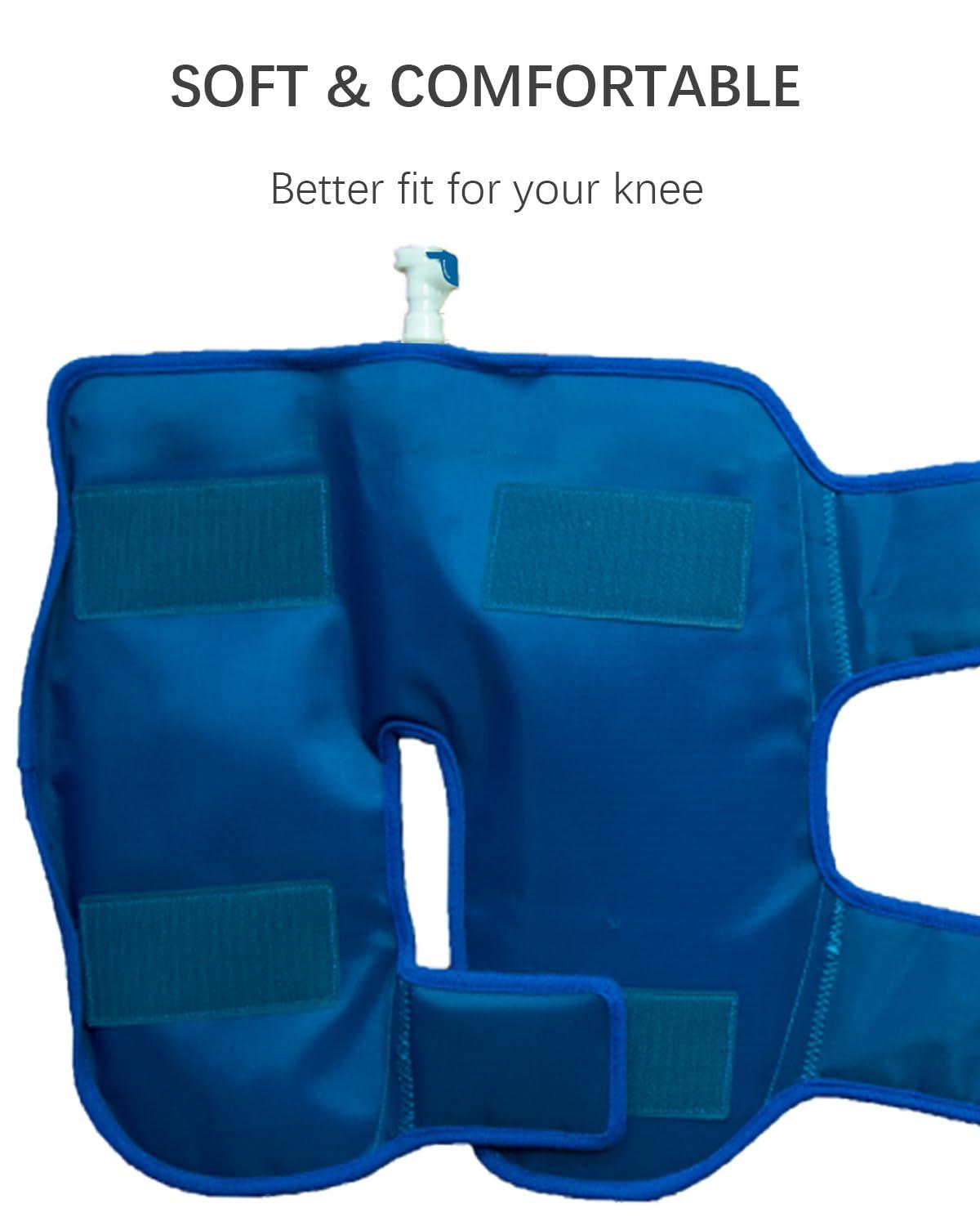 CureSquad CureSquad Ice Machine for Knee After Surgery, Cold Therapy Machine for Knee Replacement, Strong Cryotherapy Pain Relief Treatment for Post-Surgery Care, ACL, MCL, Swelling, Sprains, and Other Injuries