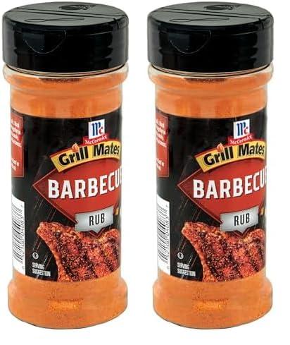 McCormick Grill Mates McCormick, Grill Mates Barbecue Rub, 6 Oz (Pack of 2)