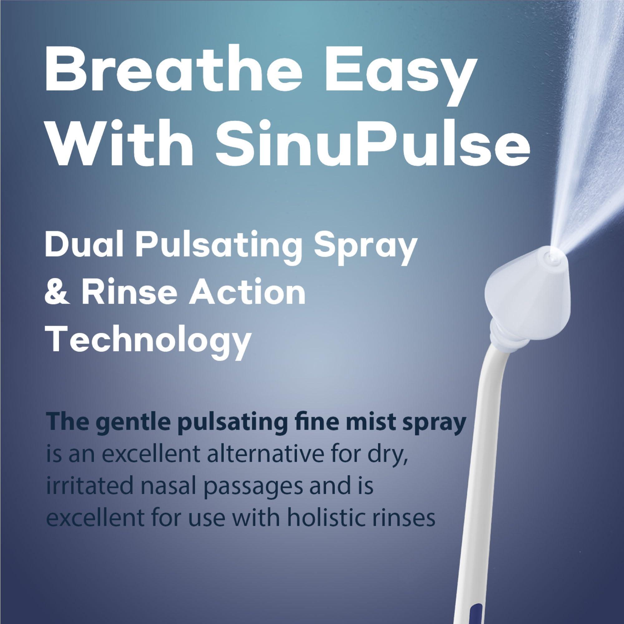 SINU PULSE ELITE SinuPulse Elite Replacement SinuMist Irrigator Tip - Replacement Parts for SinuPulse Elite Nasal Irrigation System, SinuPulse Nasal Irrigation System Attachment Heads for Nose & Sinus Care