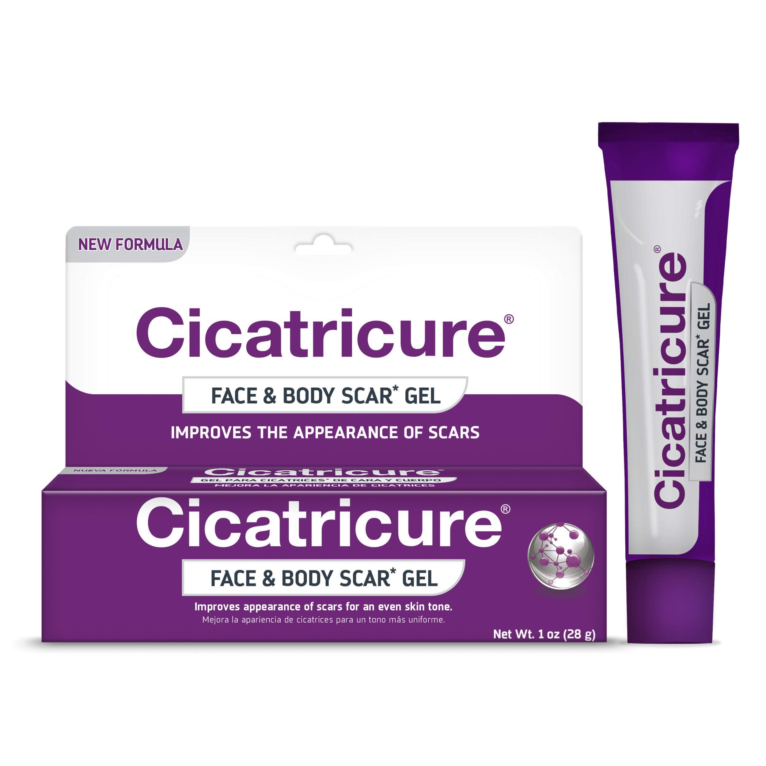 Cicatricure Cicatricure Scar Gel Cream Reduces Visible Scarring From Surgery, Burns, Acne, Injury 1.0 oz ( 2pk.)