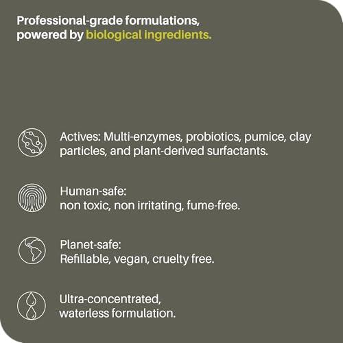 Everneat Everneat Oven Scrub (16oz): Natural Oven Cleaner and Kitchen Cleaner | Heavy Duty Oven Cleaner & Oven Rack Cleaner Kit | Fume-free & Safe to Clean All Ovens (Unscented)