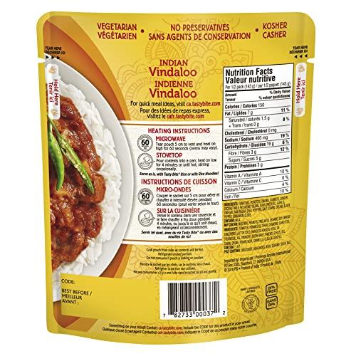TASTY BITE Tasty Bite Heat and Eat Indian Cuisine Entree, Indian Vindaloo Curry, 10 Ounce (Pack of 1)