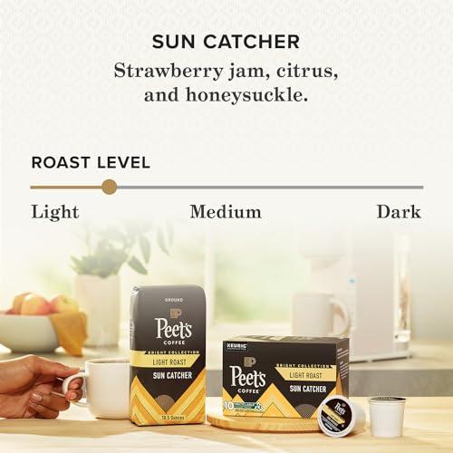 Peet\'s Coffee Peet\'s Coffee, Light Roast Ground Coffee - Sun Catcher Blend, 10.5 Ounce Bag