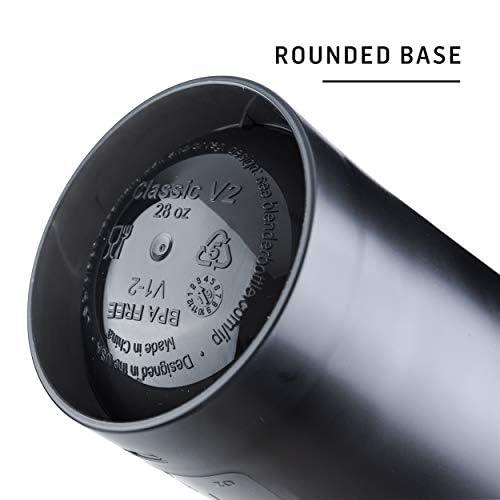 BlenderBottle BlenderBottle Classic V2 Shaker Bottle Perfect for Protein Shakes and Pre Workout, 45-Ounce, Ocean Blue