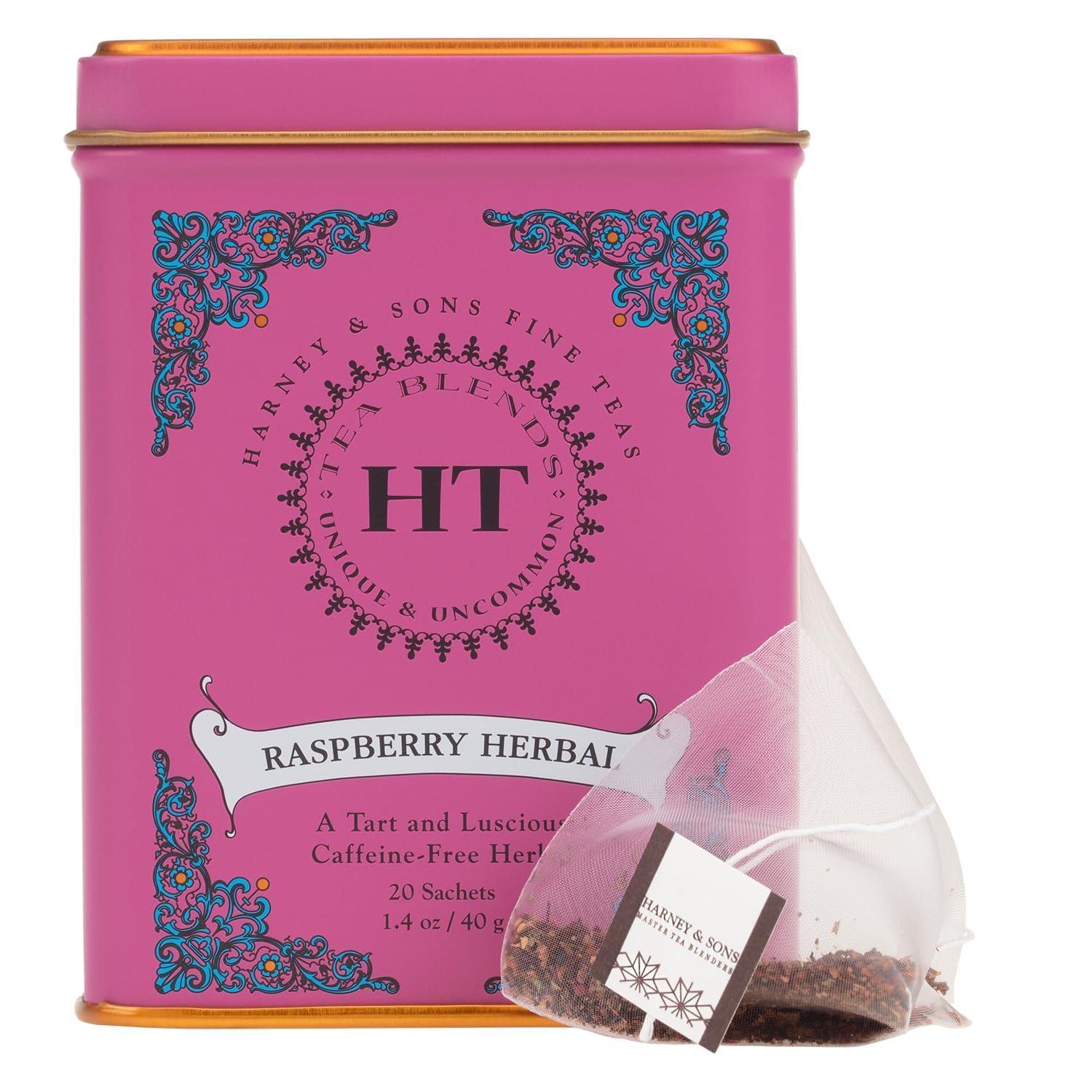 Harney & Sons Harney & Sons Raspberry Herbal, HT Line, 20 sachets