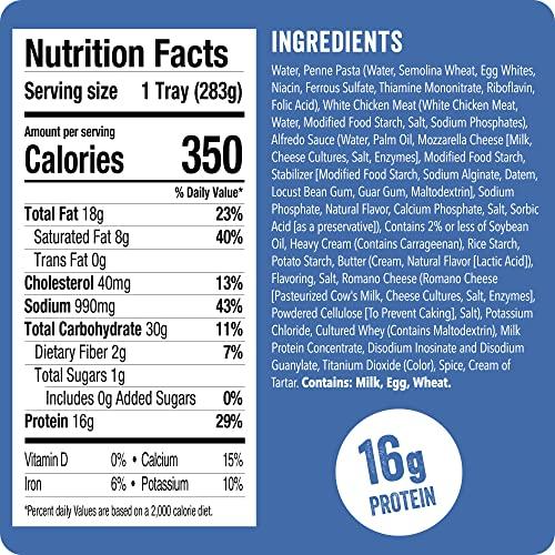 Compleats HORMEL COMPLEATS Chicken Alfredo Microwave Tray, 10 oz. (6 Pack)