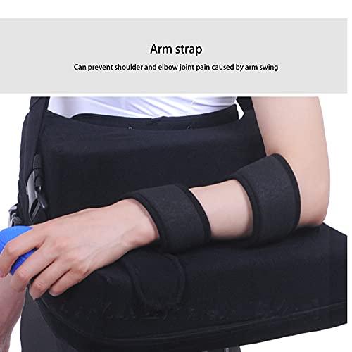 WILLQ WILLQ Shoulder Immobilizer for Shoulder Injury Torn Rotator Cuffsublexion Surgery Dislocated Broken Arm Immobilizer Post-op Shoulder Arm Brace Shoulder Immobilizer with Abduction Sling,Right