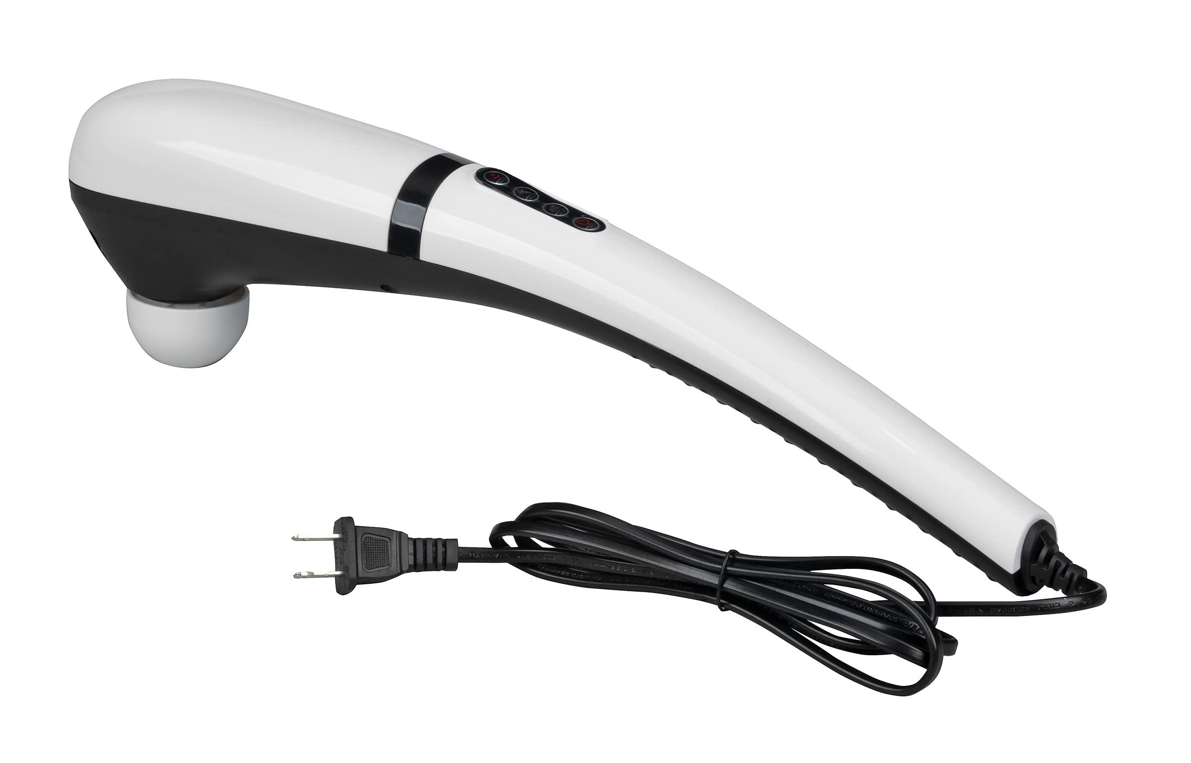 Thera Care Thera Care Deep Tissue Massager | 7 Head Attachments | 6 Massage Modes | 6 Intensity Levels | Heated Massage Option | Handheld Personal Massage Solution