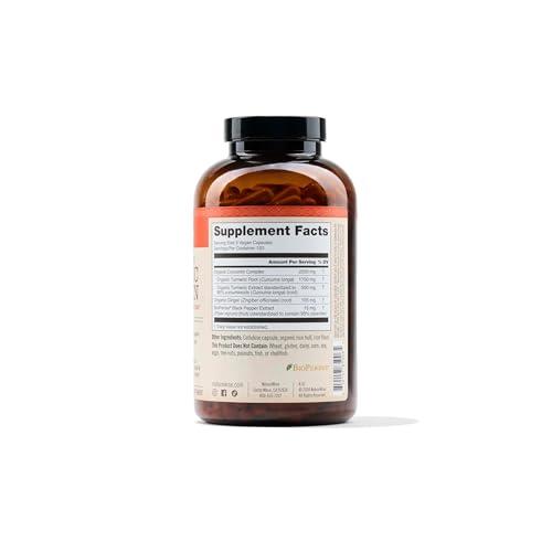 NatureWise NatureWise Curcumin Turmeric 2250mg - 95% Curcuminoids & BioPerine Black Pepper Extract for Advanced Absorption - Daily Joint and Immune Health Support - Vegan, Non-GMO, 360 Count[120-Day Supply]
