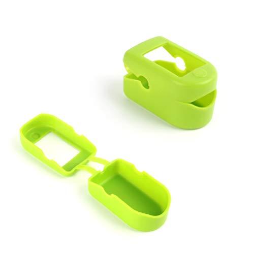 EXCEART EXCEART 4pcs Blood Oxygen Case Deluxe Fingertip Blood Oxygen Saturation Monitor Cover for Office Home (Random Color)