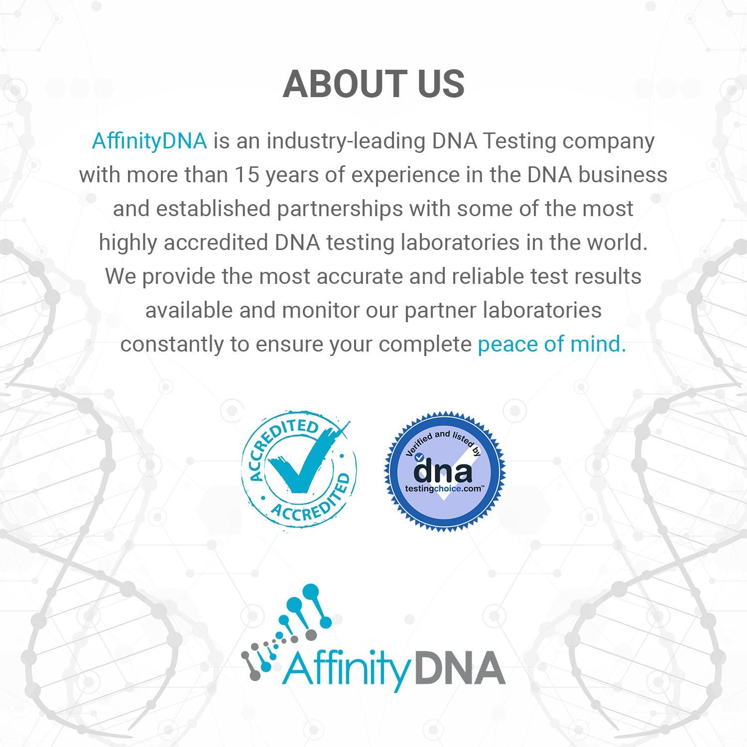 AffinityDNA AffinityDNA Food Intolerance Test Kit for Over 900 Food and Non-Food Items | Identify Food Intolerances | Home Sample Collection Kits | Results in 7 Working Days | A Complete Kit with No Extra Fees