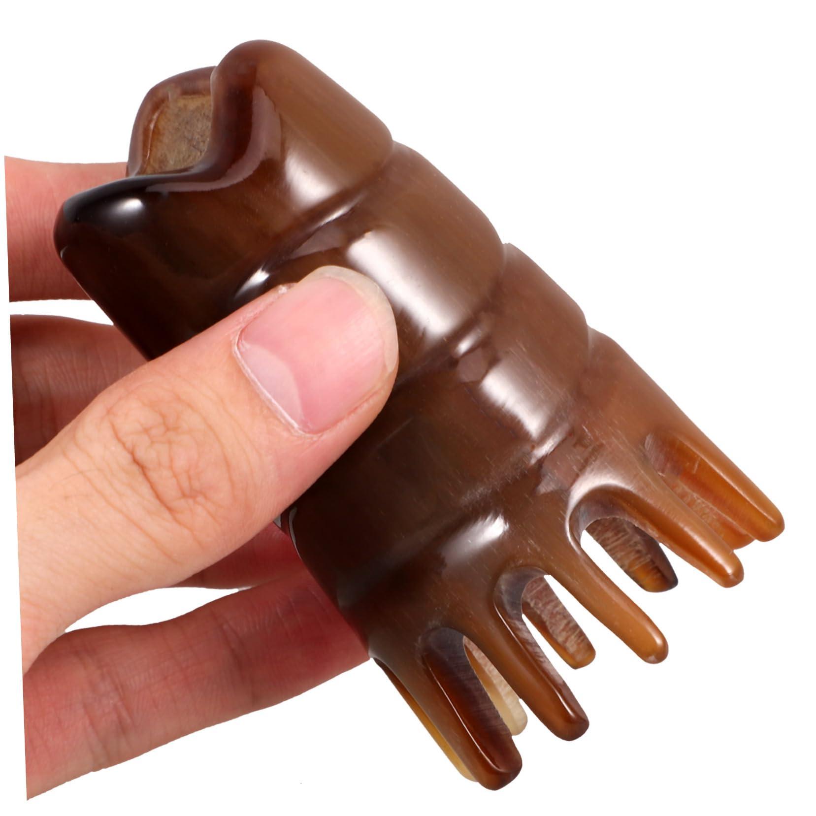 SEWOART SEWOART Bamboo Hair Washing Tool for Head Massage Scalp Massage Brush Massage Comb Scalp Portable Shampoo Brush Hair Cleansing Brush