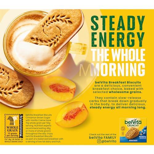 Belvita belVita Breakfast Sandwich Cinnamon Brown Sugar with Vanilla Creme Breakfast Biscuits, 5 Packs (2 Sandwiches Per Pack)