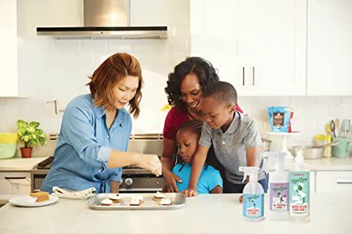 Rebel Green Rebel Green Super Deluxe Dish Soap - Natural Dishwashing Soap - Liquid Dish Detergent - Sustainable Dish Liquid Scented with Chai Tea - (16 oz Bottles, 4 Pack)