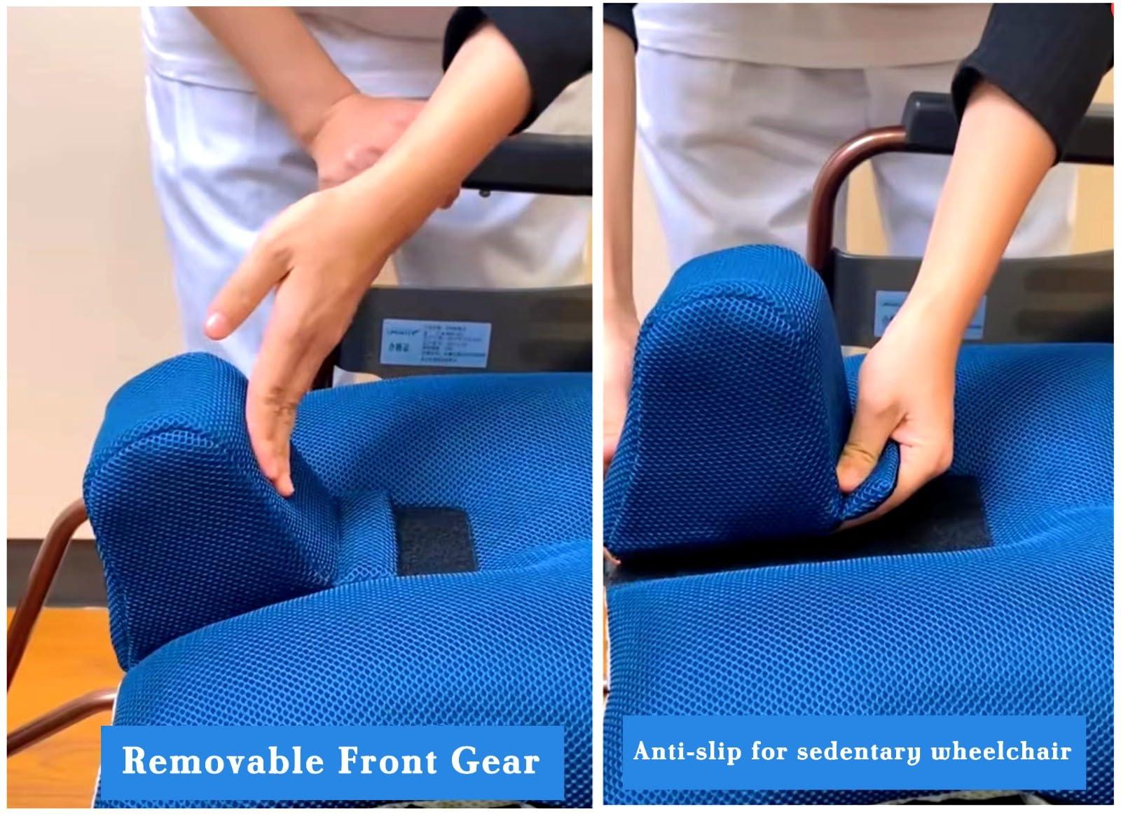 ZLGONRL ZLGONRL Lateral Support for Wheelchair Side Guards, Anti-Bedsore Wheelchair Pad, Wheelchair Seat Cushions for Sciatica (B)