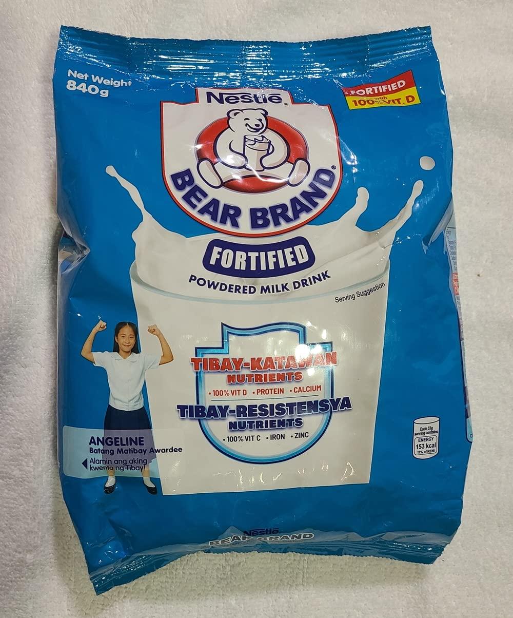 Bear Brand Bear Brand Fortified Powdered Milk 840 grams (x5 pack)