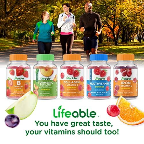 Lifeable Lifeable Glucose Gummies - Great Tasting Natural Flavor Gummy - Gluten Free GMO-Free Chewable - for Adults and Kids - 90 Gummies