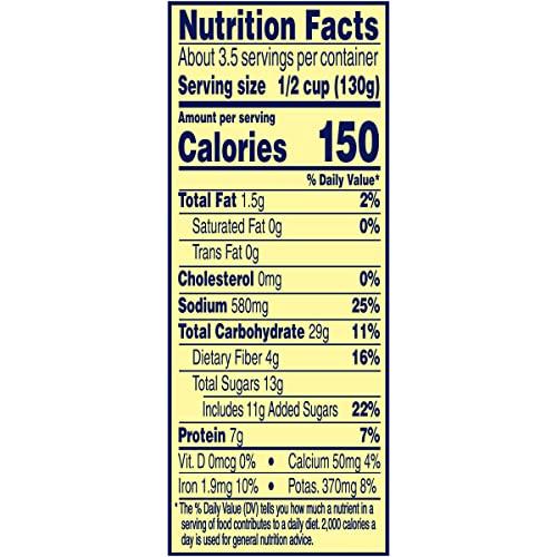 Bush's Best BUSH\'S BEST 16 oz Canned Homestyle Baked Beans, Source of Plant Based Protein and Fiber, Low Fat, Gluten Free, (Pack of 12)