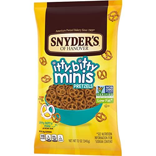 Snyder\'s of Hanover Snyder\'s of Hanover, Itty Bitty Minis Pretzels, 12 Oz Bag