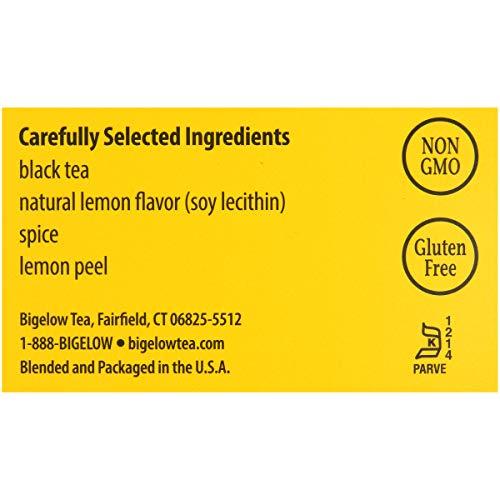 Bigelow Tea Bigelow Lemon Lift Black Tea Bags 28-Count Box (Pack of 3) Lemon Flavored Black Tea Naturally & Artificially Flavored