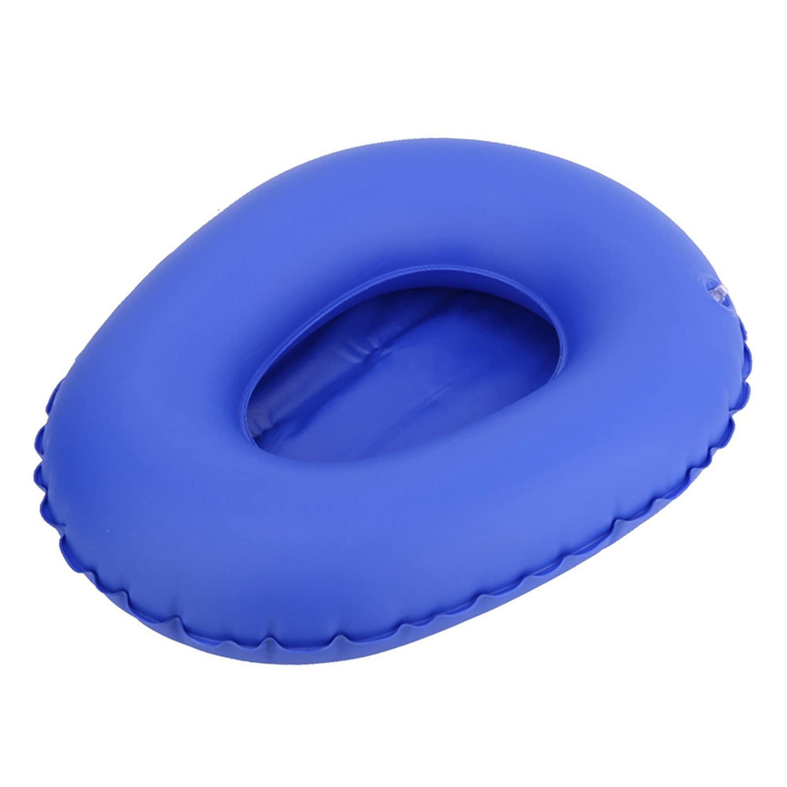 KIMISS KIMISS Large Bed Pans, Medical Inflatable Bed, Bedsore Toilet Urinal Cushioned Bed Pan for Elderly Bedridden Pan Anti
