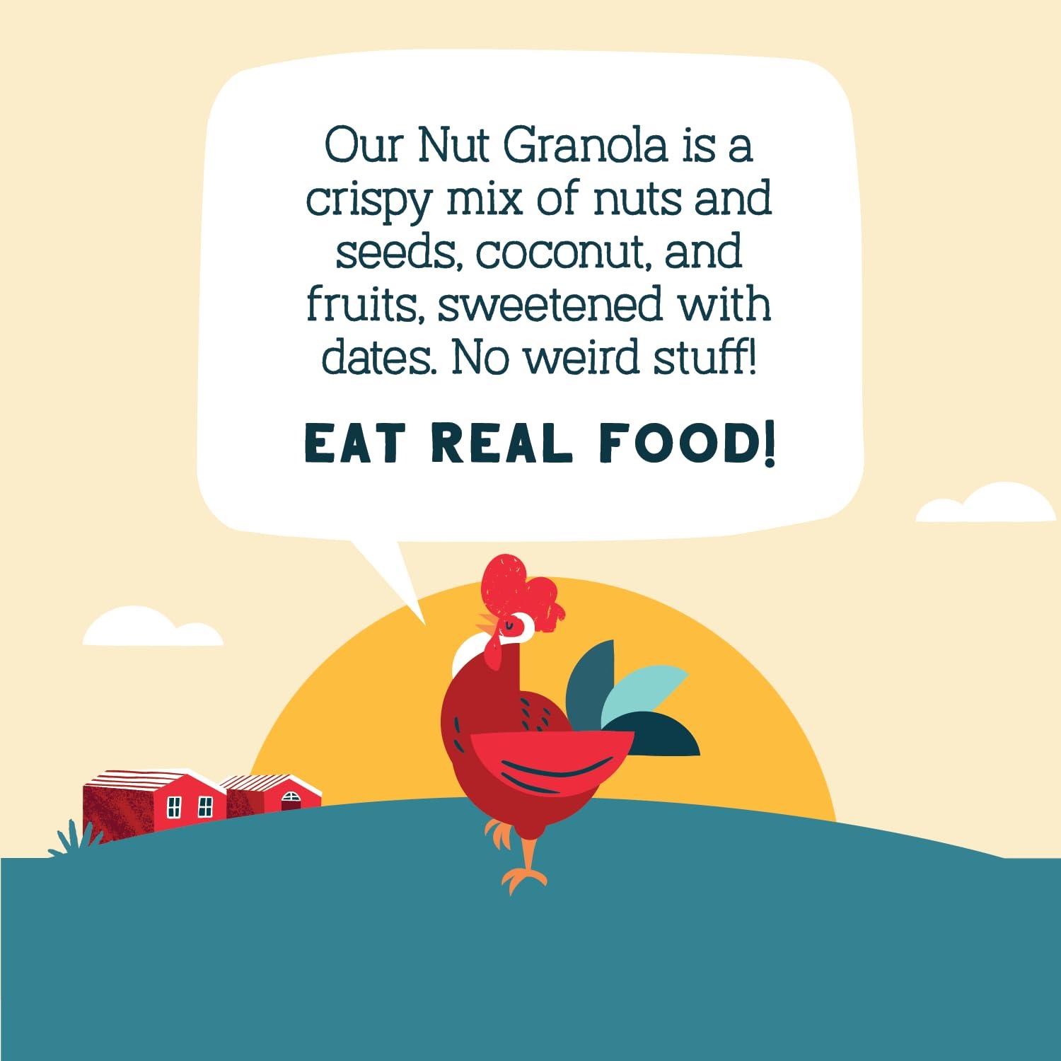 Seven Sundays Seven Sundays Nut Granola Cereal, Day Dream Dark Chocolate Raspberry, 20 Oz Bag, Grain & Gluten Free, 4g Protein, 5g Net Carbs, Keto Friendly