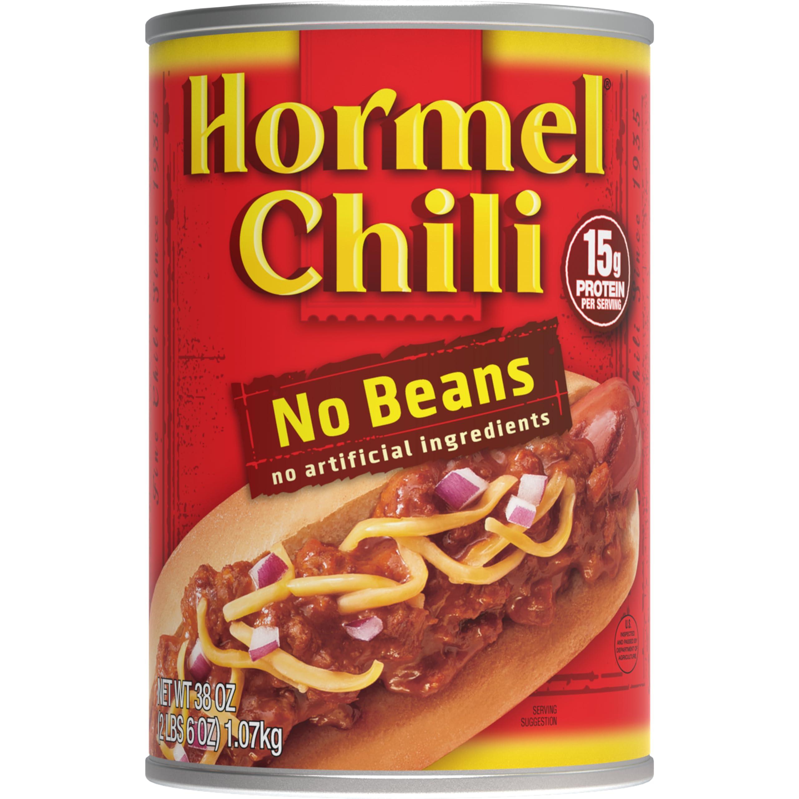 Hormel Chili HORMEL Chili No Beans, 38 Ounce
