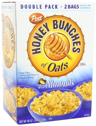 Post Post Honey Bunches of Oats with Almonds Cereal Box, 1.36 kg