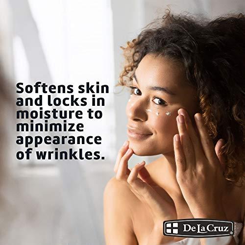 De La Cruz De La Cruz Vitamin E Cream Moisturizer for Face and Neck - Moisturizing Skin Care for All Skin Types - Made in USA, 4 OZ