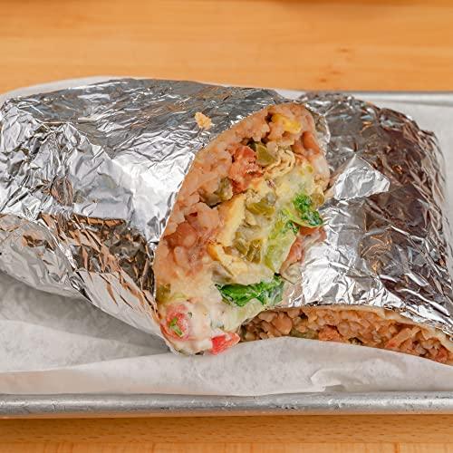 EcoQuality Premium Silver Aluminum Foil Sheets Pre Cut Pop Up, 9 x 10.75 inch - For Restaurants, Lunch, Takeout, To Go, Lunch bag, Sandwich, Catering, Kitchen, Grill, Stove, Baking, Disposable (9)