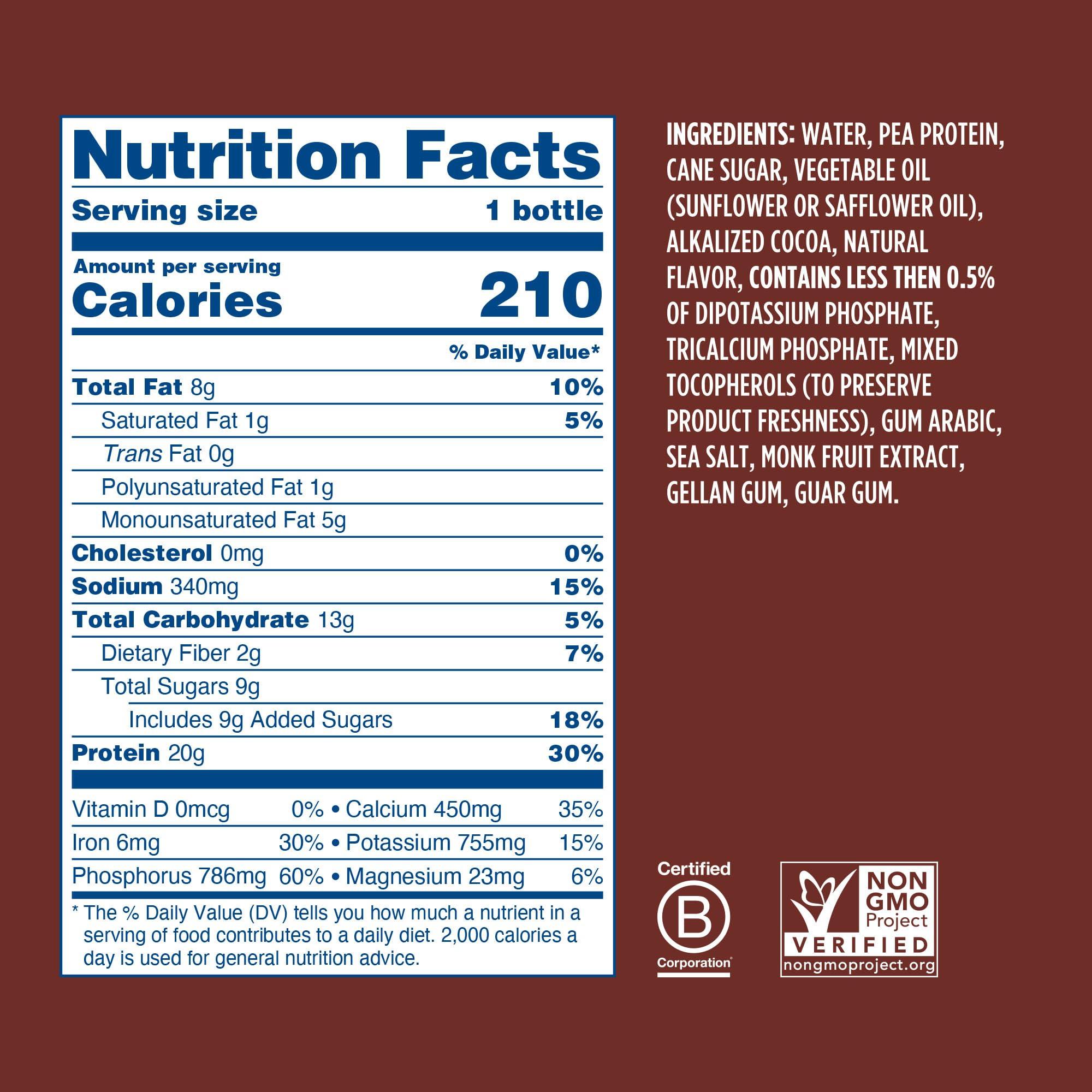 Ripple Ripple Vegan Protein Shake, Chocolate 12 Fl Oz (12 Pack) & Vanilla (12 Pack) & Coffee (12 Pack) | 36 Pack