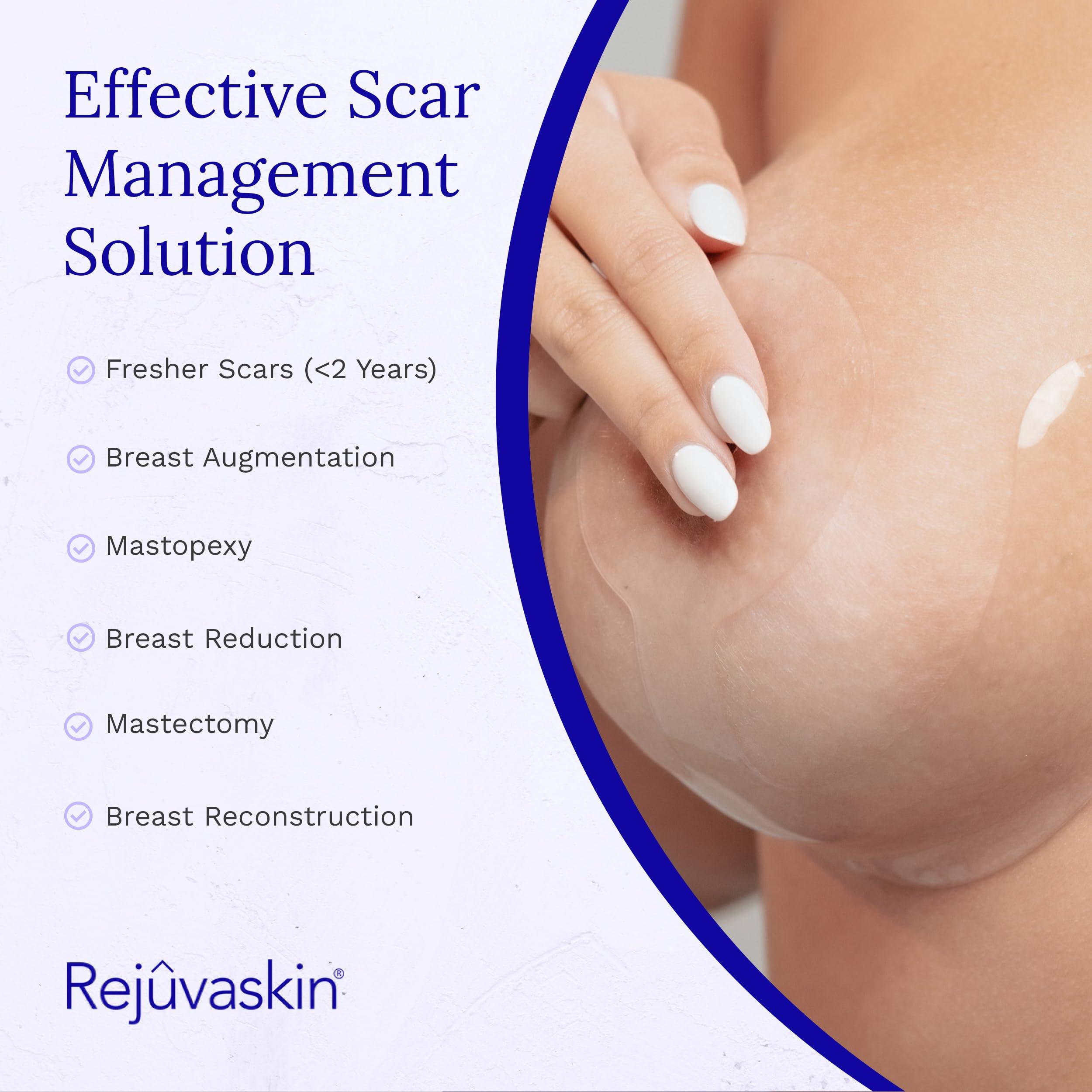 Rejuvaskin Rejuvaskin Scar Fx Silicone Sheeting, Silicone Tape for Breast Scars, 3 Circular Shaped, 1 Sheet, Soften, Flatten & Reduce the Appearance of Scars