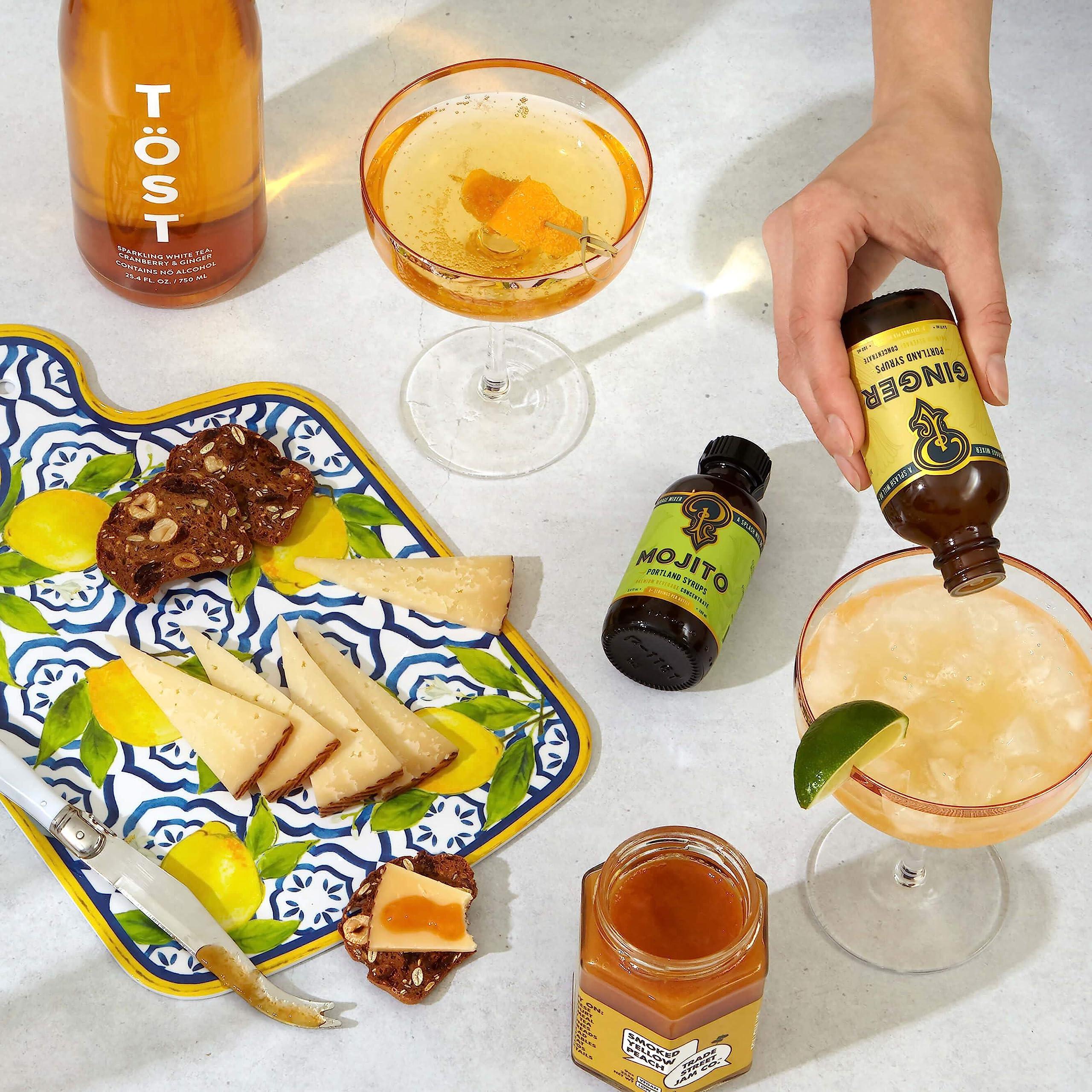 P Portland Syrups Portland Syrups 12-Pack Sampler Set - Explore 12 Flavors for Craft Cocktails, Soda, Tea, Coffee - 3.4 oz Bottles, 3-5 Drinks Each (Pack of 12)