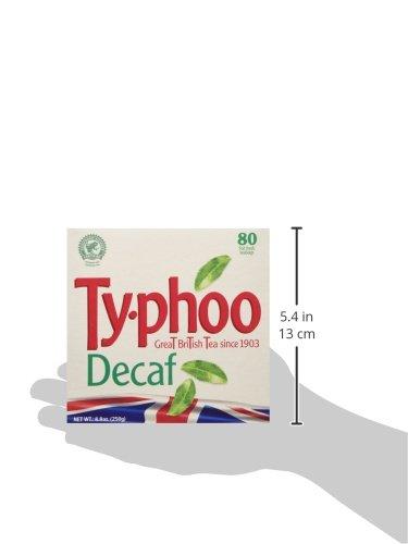 Typhoo Typhoo Decaf Tea, 80-Count Tea Bags (Pack of 2)