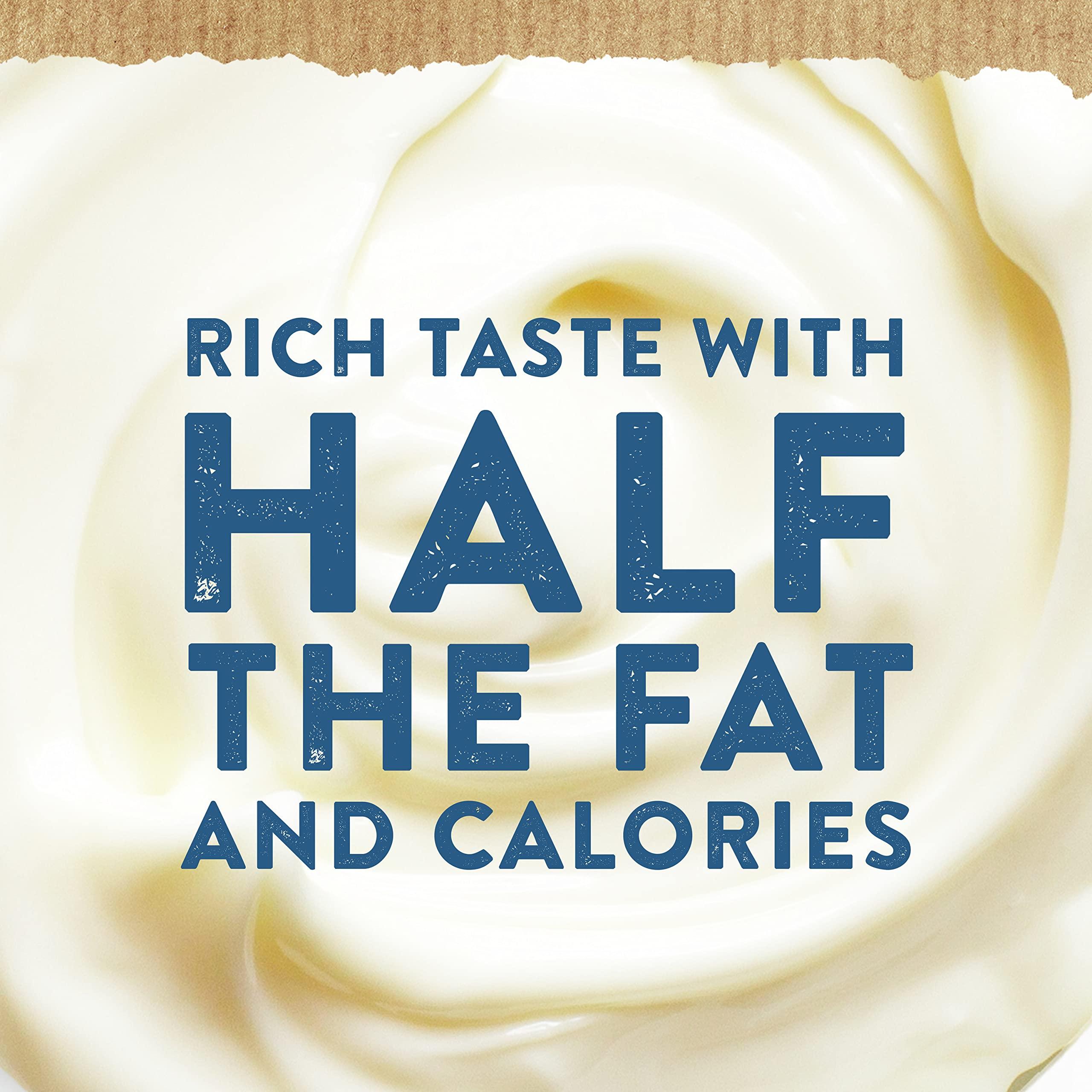 HELLMANN'S Hellmann\'s Light Mayonnaise Light Mayo 3 Count For a Creamy Condiment for Sandwiches and Simple Meals 60% Less Fat and Calories than Regular Mayonnaise 30 oz