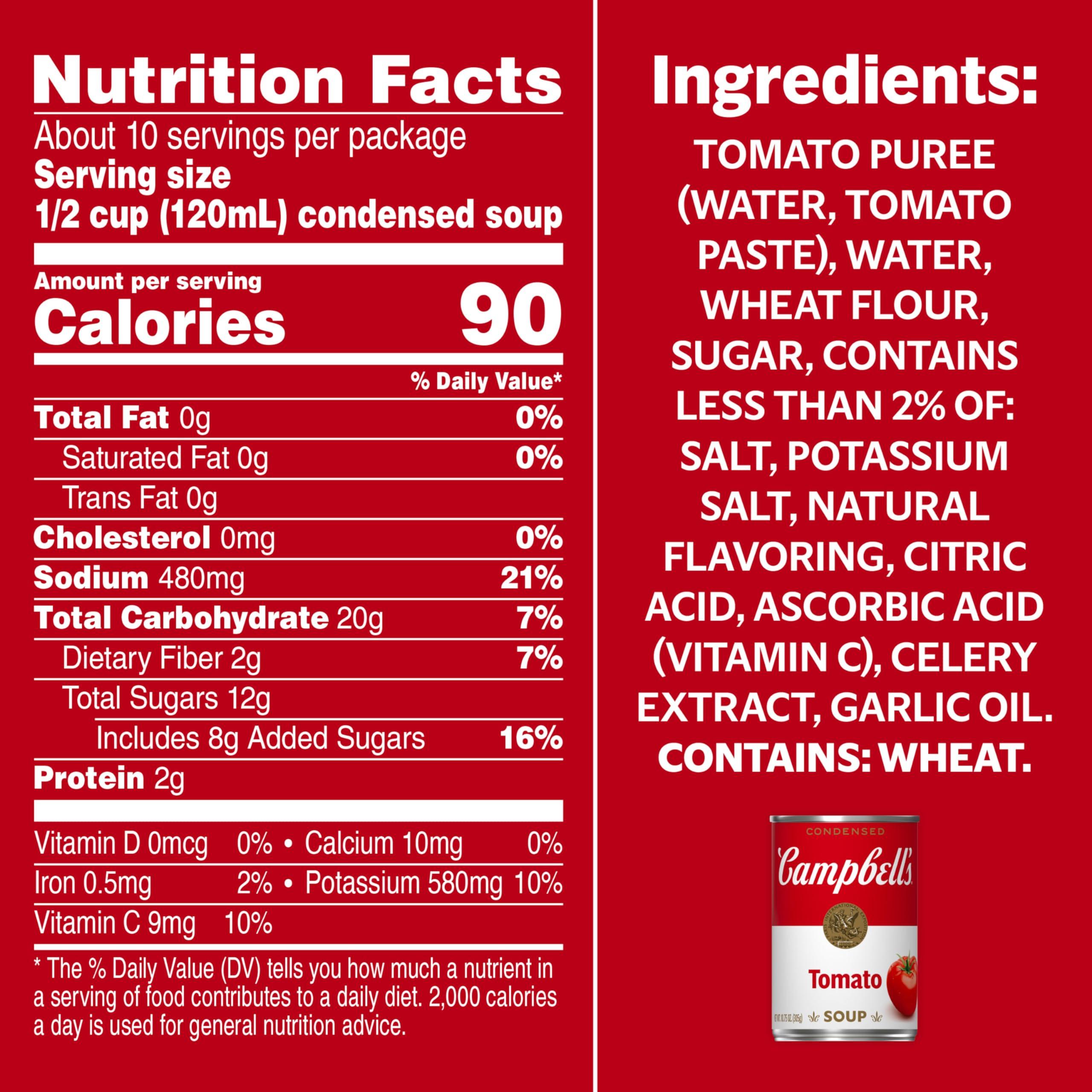 Campbell's Campbell\'s Condensed Tomato Soup, 10.75 oz Can (4 Pack)