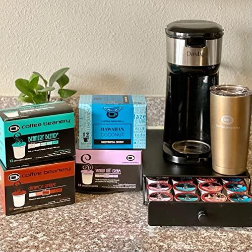 Coffee Beanery Cinnamon Spice Coffee Pods by Coffee Beanery | 96ct Bulk Flavored Coffee Pods Medium Roast Coffee Pods| 100% Specialty Arabica Coffee| Gourmet Coffee Pods